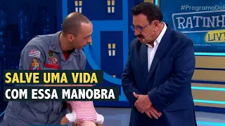 A Manobra de Desengasgo que todo os pais devem conhecer! | Programa do Ratinho (02/09/26)