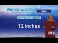 Alex Schneider makes her winter weather predictions