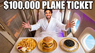 80 HOURS in the WORLD'S #1 RATED FIRST CLASS ($100,000 Ticket)!