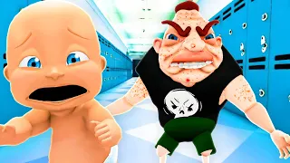 Baby Escapes EVIL BULLY SCHOOL 