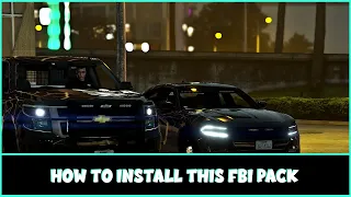 updated how to install fbi vehicles tutorial by request lspdfr gta v