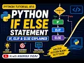 Python If Else Statement Explained for Beginners If Elif Else in Python Python Tutorial