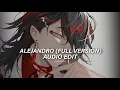 Download Lagu Alejandro - Lady Gaga [Edit Audio] 「Full Version」