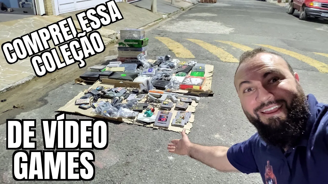 Comprei essa coleção de Video games