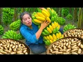 Download Lagu How to Make Yummy Dried banana to sell \u0026 Preserve ripe banana in long-term with single mom
