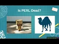 Is Perl Dead