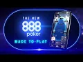 Check Out the Brand New VERTICAL 888poker App