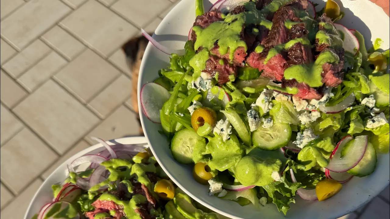 steak salad