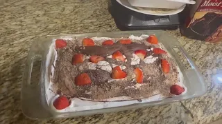 Strawberry Heath cake