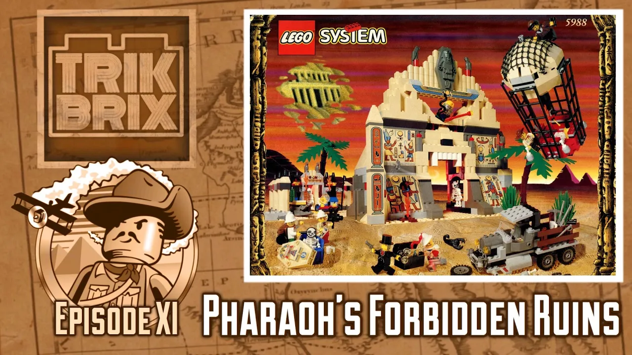 LEGO 5988 Pharaoh’s Forbidden Ruins *VINTAGE REVIEW!* - Adventurers Retrospective, Ep. 11