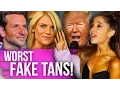 10 Most SHOCKING Celebrity Fake Tan FAILS Dirty Laundry