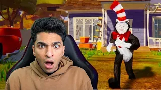 الدبدوب فريدي تحول الي رجل القطه ذو القبعه الحمراء😱 | cat in the hat