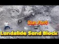 Download Lagu The Top of The Cliff That Was Dug up by Sand Collapsed 