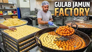 Mass Producing Gulab Jamun | Inside a Sweets Mega Kitchen