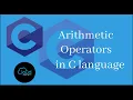 Arithmetic Operators in C language
