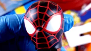 What's inside the Spider-Man candy? Let's take a look. ASMR