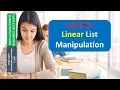 CLASS 12 XII COMPUTER SCIENCE UNIT 2 CHAPTER 1 LINEAR LIST MANIPULATION IN PYTHON PART 1