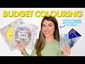 How to BUDGET SHOP for Colouring Books Supplies Shop with Me