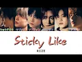 【日本語字幕】Sticky Like - RIIZE 日本語訳/和訳/パート分け/歌詞/가사/Color Coded Lyrics