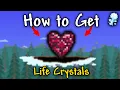 How to get Life Crystals in Terraria Skyblock