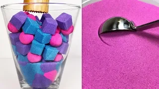 Very Satisfying And Relaxing Compilation 148 Kinetic Sand ASMR 