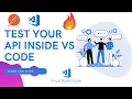 Test Your API inside VS Code Time saver Vs Code Extension Thunder Client for testing all your API