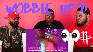chris brown wobble up audio ft nicki minaj g eazy reaction 