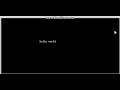 python running text text berjalan using curses module