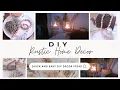 Quick Easy DIY Boho Decor Ideas Transform Your Space with Budget-Friendly Boho Crafts