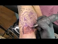 LIVE TATTOO LION CUB Part 1