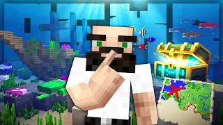 NAŠEL JSEM VRAK S POKLADEM! 🗺️ | Minecraft ASMR Play #10