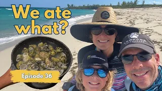 Exploring Powell Cay & Manjack Cay and eating new food