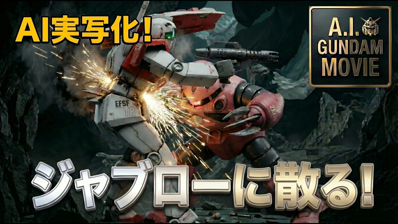 Mobile Suit Gundam: Tragedy in Jaburo (AI Live-Action)