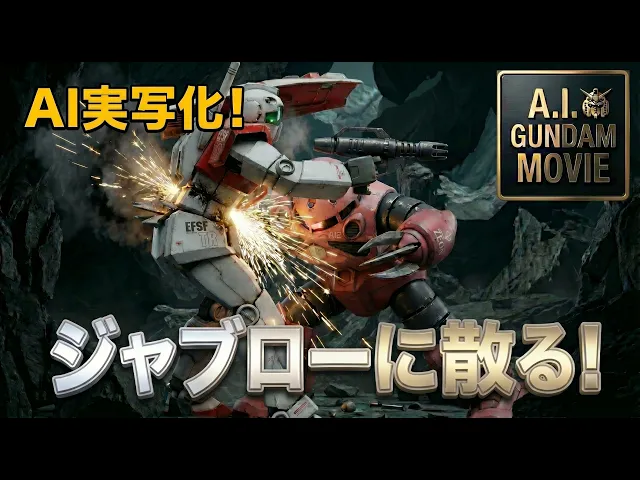 Mobile Suit Gundam: Tragedy in Jaburo (AI Live-Action)