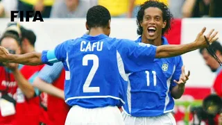 10 minute match ronaldinho u0026 brazil vs beckham u0026 england 2002 fifa world cup