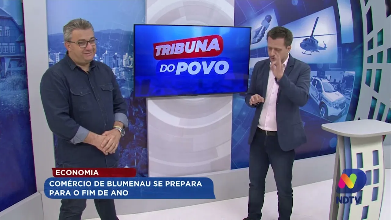 Economia: comércio de Blumenau se prepara para o fim de ano