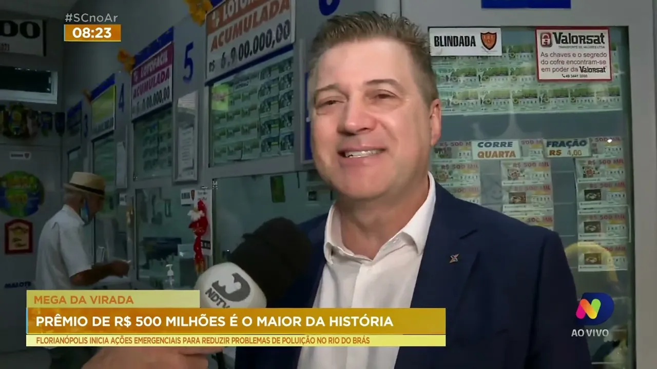 Prêmio de r$ 500 milhões é o maior da história da Mega da Virada