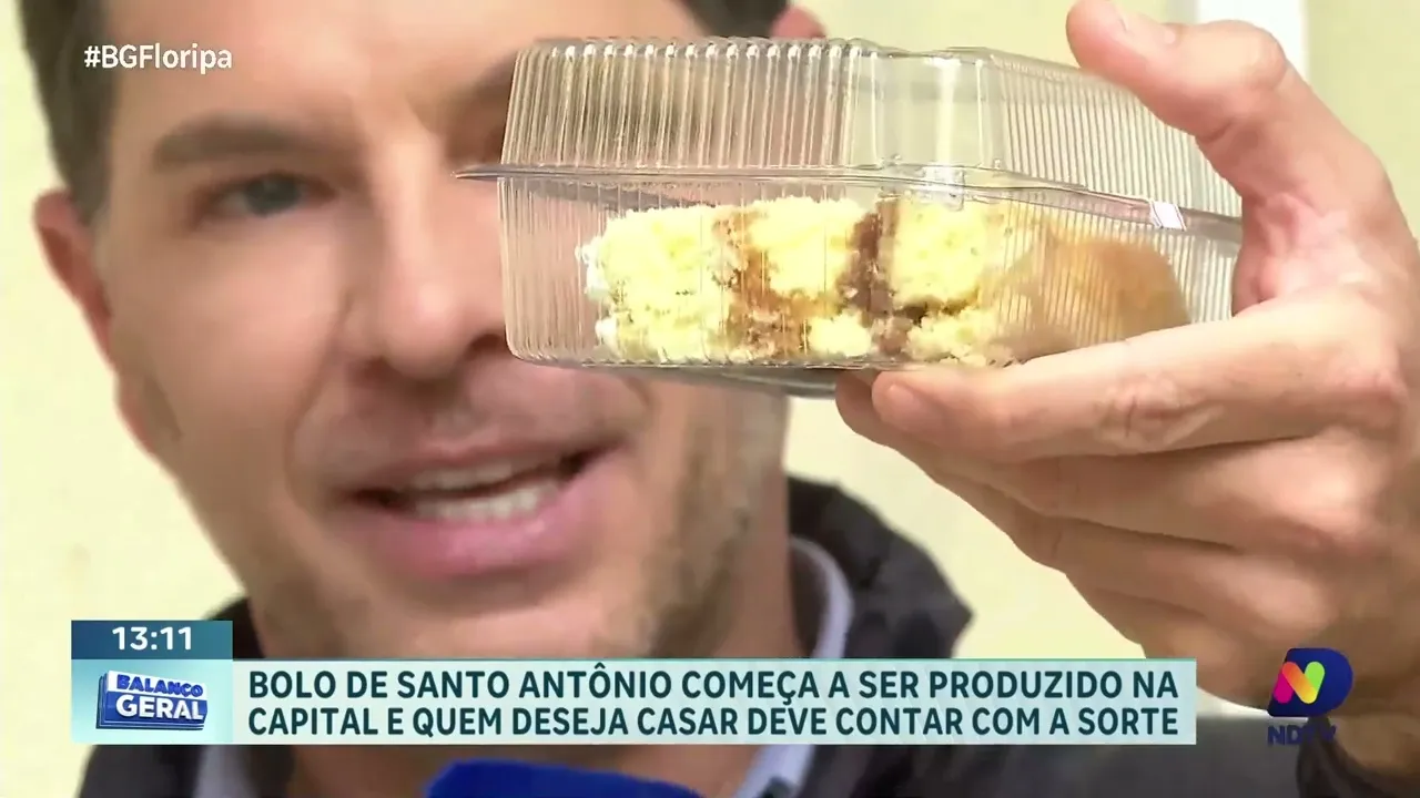 Bolo de Santo Antônio: tradição e esperança para os solteiros de Florianópolis