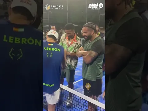 Canadian Rapper Drake & Lebron’s Epic Padel Session | Nabeel Mussarat | Bricks To Riches
