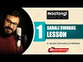 Sarali Swaras Lession 1 | A Scale for Female | 4 Speeds | Nihal's Maatangi School of Arts