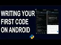 Python Hello World Android Tutorials Lesson 2b