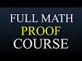 Learn To Write Math Proofs From Scratch
