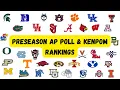 Preseason AP Poll KenPom Rankings