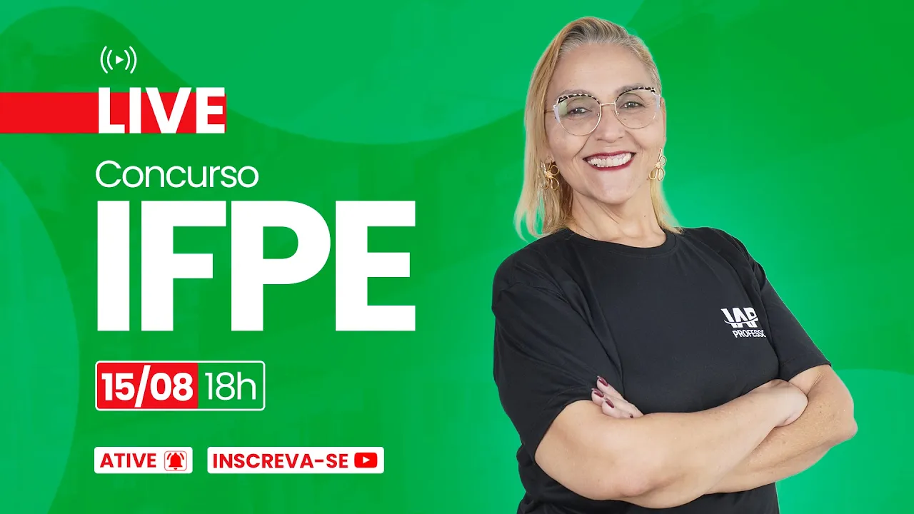 Live - Professor IFPE prof. Adriana Rocha