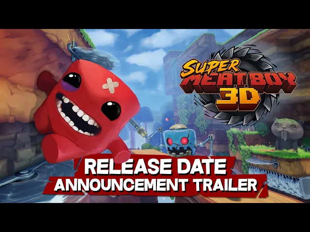 Super Meat Boy 3D | Release Date Announcement Trailer