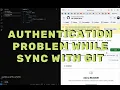 How to fix Authentication failed during git push Personal Access Tokens