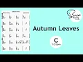 Lagu Autumn Leaves Backing Track - C 112 bpm