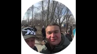 Виталий Хоценко вместе с правительственной командой вышел на субботник в Омске