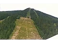 Slow Flyer 1400 visits Willamette Pass Ski Area Oregon - 2 cameras