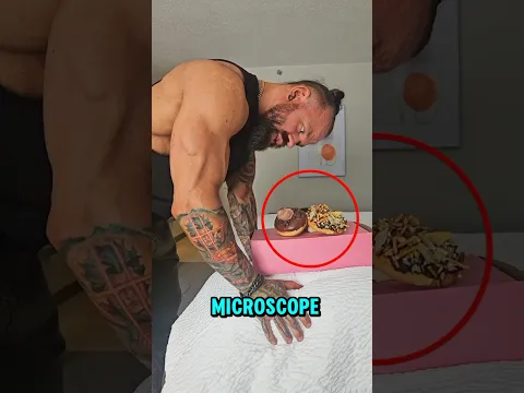 😱You Won’t Believe What Donuts Look Like Under a Microscope!😰